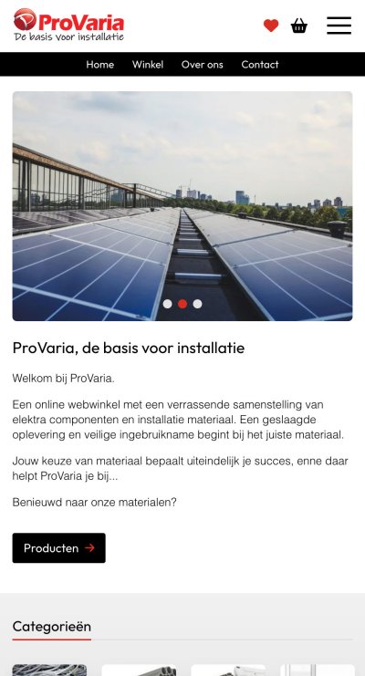 installatie bedrijf site